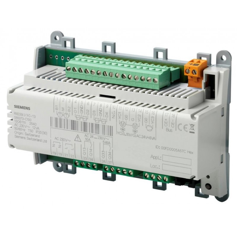 RXB39.1/FC-13 - Controlador de fan-coil para ventiladores con motores EC/DC RXB39.1/FC-13 - Controlador de fan-coil para ventiladores con motores EC/DC